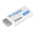 Wii To Hdmi 720p/1080p Upscaling Converter Adapter 3.5mm Aud
