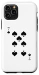 iPhone 11 Pro Seven (7) of Spades Poker Card Playing Card Case