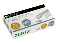 Leitz Power Performance P3 - Klamrar - 24/6 - 6 mm - galvaniserat stål - paket med 1000 - för Rapid Classic K2, K45 Economy E15, E26 Fashion F18 Fashion StandUP Ultimate NXT