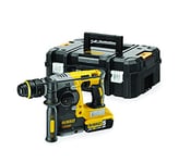 Dewalt 18.0 Volt SDS-plus 24mm Mallet Combination Battery (brushless) - basic version (DCH273NT-XJ); with more power; (without batteries); compact dimensions, yellow