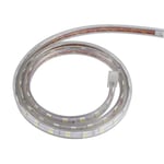 Vattentät SMD 5050 LED-remsa 220V 60leds/m Flexibel Tejp Repljus 1 Meter Vit