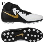 Nike Phantom Luna Ii Academy Ag Mad Ready - Hvit/sort/gull Barn Kunstgress (Ag) Fotballsko unisex