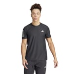 adidas Own The Run T-shirt Herr XXL Svart - Perfekt för löpning och träning, komfortabel och stilren design