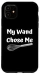 Coque pour iPhone 11 Funny Saying My Wand Chose A Professional Chef Cooking Blague