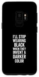 Galaxy S9 I'll Stop Wearing Black When They Invent A Darker Color Emo Case