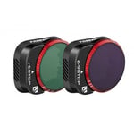 Freewell Hard-Stop Variable Neutral Density Filters for DJI Mini 4 Pro (2-Pack)