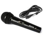Handheld Vocal Microphone Karaoke PA DJ Singing Wired Mic DM100 On/Off Switch