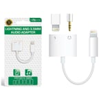 The FX Factory iPhone 3.5mm Audio Adapter - White
