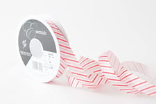 Valentine’s Day Ribbon Candy Crush Printed Pattern Grosgrain 16mm x 20m Reel