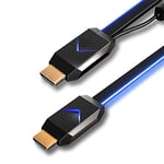 VIVIFY ARQUUS W73 The World's First Fiber Optics HDMI 2.0 Console Gaming RGB Light up 4K Cable 2.7m DPL HDMI Certified