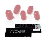 NOOVES NAILS Feuilles à Ongles en Gel Précuré Premium - Dusty Rose | Bandes À Ongles Gel Semi-Permanent| Autocollants Ongles Semi-Permanents en Gel| Gel Nail stickers| Ongles Gel…
