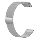 For Samsung Galaxy Watch Active 2 Magnetic Loop Strap 20mm Silver