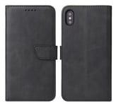 iPhone x / iPhone Xs Plånboksfodral Svart