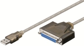 USB til 25 pin parallel adapter - 1.5 m