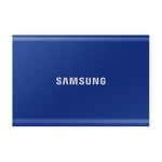 Samsung t7 extern SSD 500Gb, blå