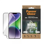 PanzerGlass iPhone 13 Pro Max/iPhone 14 Plus Skärmskydd Matrix Hybrid Glass EasyAligner