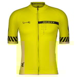 SCOTT RC Pro Kortärmad Jersey Gul - Storlek XX-Large