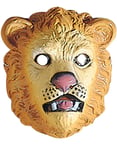 Løve - Maske av Formet Plast til Barn