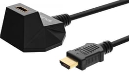 HDMI forlængerkabel - Guldbelagt - 2 m