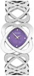 SEKONDA Sekonda Ladies Purple Dial Silver Bracelet Watch female