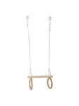 Small Foot - Wooden Trapeze with Gymnastic Rings