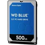 WD Blue 500 Gt 5200 RPM 2,5" SATAIII-hårddisk