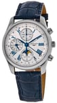 Longines L2.673.4.71.2 Master Collection Sølvfarvet/Læder Ø40 mm