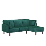 Dorel Home Sofabed, Green, One Size