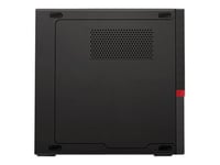 Lenovo ThinkCentre M720q 10T7 - Minuscule - Core i3 9100T / 3.1 GHz - RAM 4 Go - SSD 128 Go - NVMe - UHD Graphics 630 - GigE - LAN sans fil: 802.11a/b/g/n/ac, Bluetooth 4.2 - Win 10 Pro 64 bits - moniteur : aucun - clavier : Français - noir - TopSeller