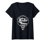 Womens Jurassic World Daddysaurus-Rex V-Neck T-Shirt