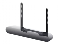 Flexson - Monteringskomponent (TV mount attachment) - för soundbar - höggradigt stål - svart - skärmstorlek: 40-80 - för Sonos Ray