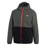 adidas Sherpa Zip Jacke Jacket Homme, Legear/Black, L