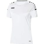 JAKO Champ 2.0 T-Shirt Women's T-Shirt - White, 44