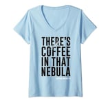 Womens Star Trek Voyager Coffee In That Nebula V-Neck T-Shirt
