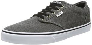 Vans Atwood M, Men's Low-Top Trainers, Chambray/Black/White, 8 UK