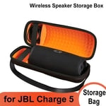 Shockproof Wireless Speaker Storage Box for JBL Charge 5 Travel