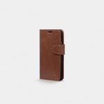 Trunk iPhone 12 Mini Fodral Leather Wallet Löstagbart Skal Brun