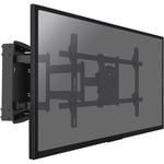 Kimex - Support tv encastré pour écran 32-65 - Noir