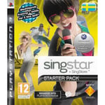 Singstar Starter Pack Playstation 3 PS3 Platinum Swedish (Begagnad)