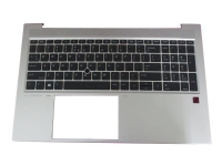 HP - Erstatningstastatur for bærbar PC - Slovensk - med toppdeksel - for EliteBook 855 G7