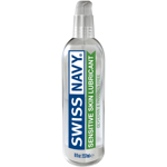 Swiss Navy Navy: All Natural, Water Based Lubricant, 237ml Transparent