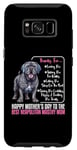 Coque pour Galaxy S8 Happy Mother's Day To The Best Napolitan Mastiff Mom