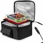 12V Portable Mini Voiture Micro-ondes Four Électrique Chauffage Rapide Boîte De Pique-Nique pour Voyage Camping Cuisine Cuisine - Sjlerst