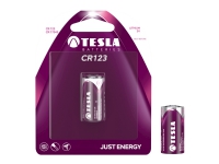 TESLA Batteri CR123 3V Lithium 1-pak - 2293114