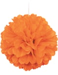 1 stk Orange Puff Pom Pom 40 cm
