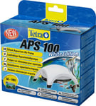 Tetra Pompe à air d'aquarium APS 100 - pompe à membrane silencieuse pour aquariums de 50 à 100 L, blanche,212497