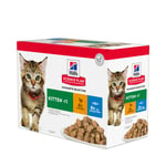 Hill's SCIENCE PLAN Kitten Våtfoder för Katt med Kyckling & Havsfisk - 12x85 g