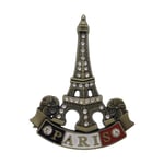 3D Paris France Diamond Tower Metal Refrigerator Magnet Travel Souvenirs Fridge Magnet Home and Kitchen Decoration Magnetic Sticker Collection