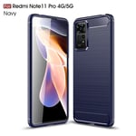 Xiaomi Redmi Note 11 Pro Carbon Fibre Case Navy