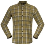 Bergans  Tovdal Shirt Herre, 21659 Olive Green/Dark Green Mud Check, XL